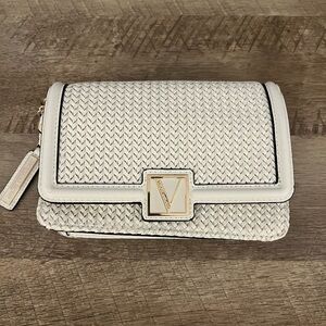 NWOT Victoria’s Secret coconut white woven crossbody bag